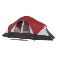 Ozark Trail 8-Person Dome Tent with Removable Center Divider - MaroonGrey