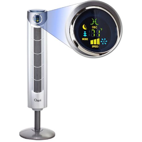  Ozeri Ultra 42 Wind Fan -- Adjustable Oscillating Tower Fan with Noise Reduction Technology