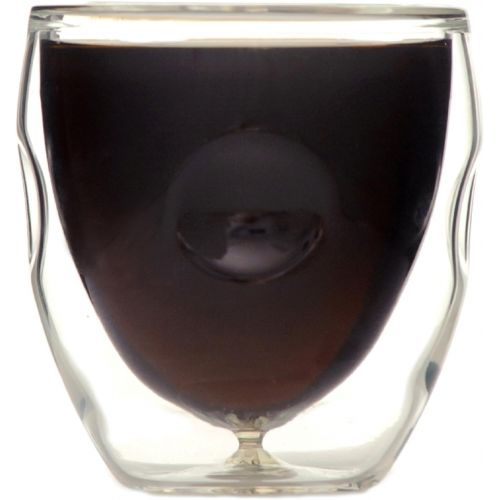  Ozeri Moderna Artisan Series Double Wall Beverage and Espresso Shot Glasses, 2-Ounce, Set of 4
