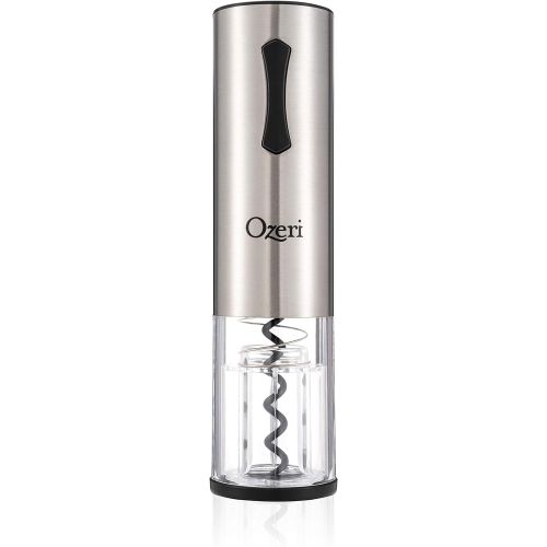  [아마존베스트]Ozeri OW12A Travel Series USB Rechargeable Electric Wine Bottle Opener, One Size, Stainless Steel