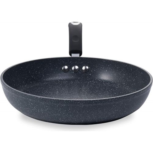  8 Stone Earth Frying Pan by Ozeri, with 100% APEO & PFOA-Free Stone-Derived Non-Stick Coating from Germany