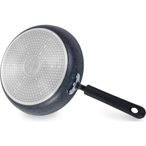  8 Stone Earth Frying Pan by Ozeri, with 100% APEO & PFOA-Free Stone-Derived Non-Stick Coating from Germany