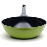 Ozeri 12 Green Earth Wok Smooth Ceramic Non-Stick Coating (100% PTFE and PFOA Free), 12-Inch