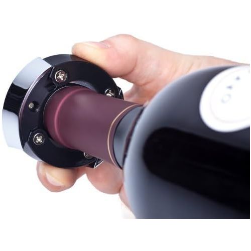  [아마존베스트]Ozeri Nouveaux Electric Removable Free Foil Cutter Wine Opener, One Size, Black