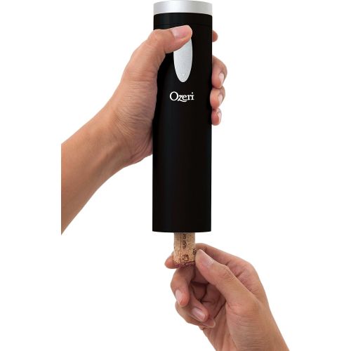  [아마존베스트]Ozeri Fascina Electric Wine Bottle Opener and Corkscrew, Black