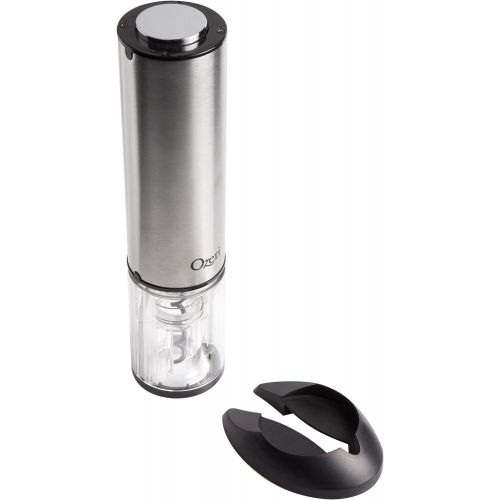  Ozeri Extravo Electric Wine Opener in Stainless Steel with Auto Activation (Button-Free Operation)