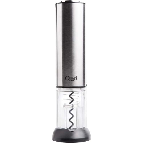  Ozeri Extravo Electric Wine Opener in Stainless Steel with Auto Activation (Button-Free Operation)