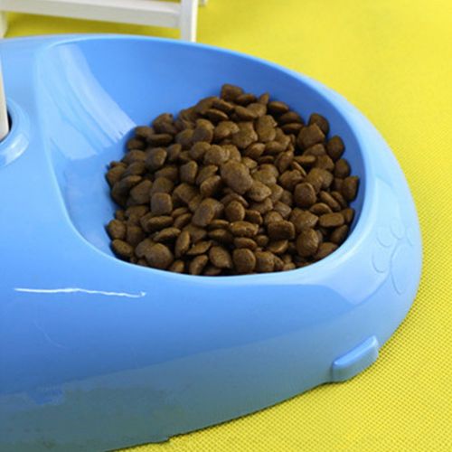  Ozoneshopping Portable Pet Water Drinker Dispenser Food Stand Hamster Feeder Dish Bowl Bottle for Dogs Cats