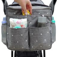 Ozziko Parents Stroller Organizer Bag - Fits All Baby Stroller Models. Travel Bag with Shoulder Strap for...