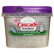 P&G Cascade Platinum Pacs Dishwasher Detergent, Fresh Scent (65 Pacs)