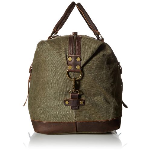  Canvas Duffle Bag, P.KU.VDSL Canvas Leather Weekender Overnight Tote Bag Oversized Travel Handbag Duffels for Men Women