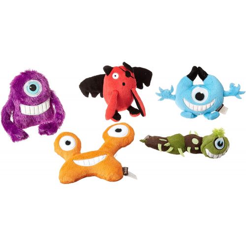  P.L.A.Y. (Pet Lifestyle and You) P.L.A.Y. - Dog Plush Toy with Squeaker Monster Set