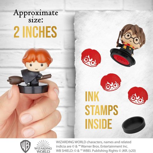  [아마존베스트]P.M.I. Self-Inking Harry Potter Stampers, Set of 5  Harry Potter Gifts, Collectables, Party Decor, Cake Toppers  Harry Potter,Ron Weasley, Neville Longbottom and More by PMI, 2.5 in. Ta