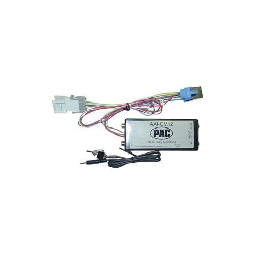  PAC AAI-GM12 Auxiliary Audio Inputs and Interfaces for 2003 GM Class II