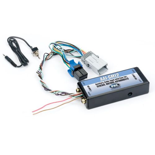  PAC AAI-GM12 Dual Auxiliary Audio Input Interface for Select General Motors Vehicles