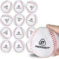 Soft Baseballs Foam Baseballs for Kids Teenager Players Training Balls, Squishy Practice Baseballs for Hitting or Replacement Balls Soft Tballs