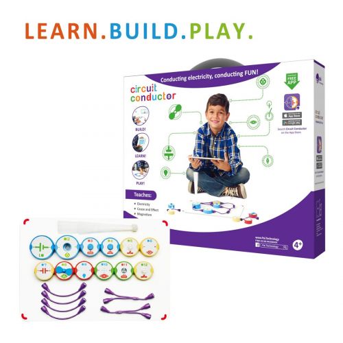  PAI TECHNOLOGY Circuit Conductor Kit | Educational STEM Toy & Learning Kit| Learn The Science Behind Electricity, Currents & Magnets| by Pai Technology