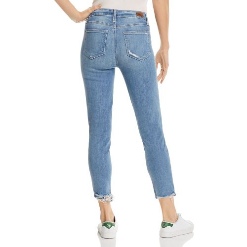  PAIGE Hoxton High Rise Crop Skinny Jeans in Atterberry
