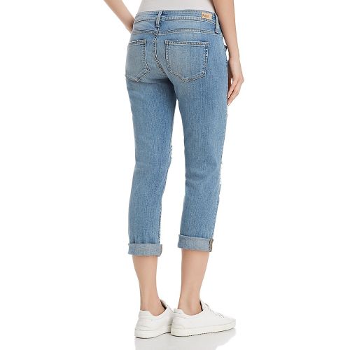  PAIGE Brigitte Straight Jeans in Janis Destructed