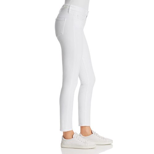  PAIGE Hoxton Ankle Skinny Jeans in Crisp White