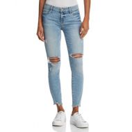 PAIGE Hoxton Ankle Skinny Jeans in Janis Destructed