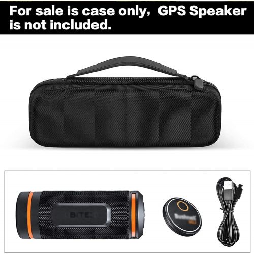  PAIYULE Case Compatible with Bushnell Wingman GPS Speaker, Storage Carrying Organizer Pouch Fits for Golf GPS and USB Charging Cable(Box Only)