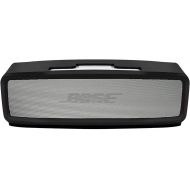 PAIYULE Silicone Soft Case Compatible Bose Soundlink Mini 1 and 2 Speaker, for Bose Mini case/ Gel Soft Skin Cover/ Silicone Waterproof Rubber Case, Travel Carry Pouch (Black)