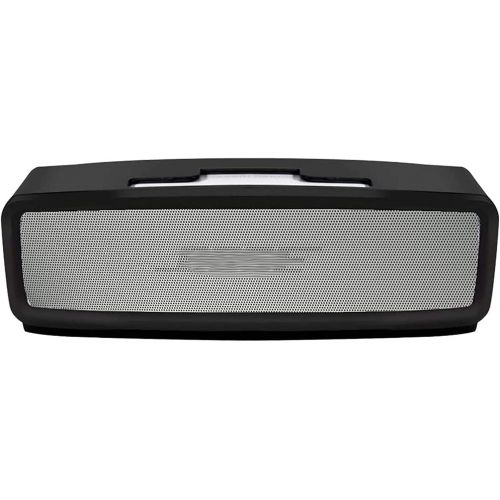  PAIYULE Silicone Soft Case Compatible Bose Soundlink Mini 1 and 2 Speaker, for Bose Mini case/ Gel Soft Skin Cover/ Silicone Waterproof Rubber Case, Travel Carry Pouch (Black)