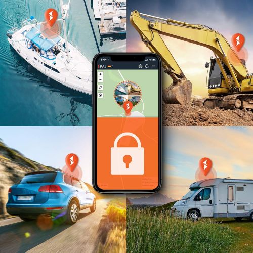  [아마존베스트]PAJ GPS Power Finder GPS Tracker Car, Motorcycle, Vehicles and Lorries Including Magnets, Approx. 40 day battery life (up to 90 days in standby mode)