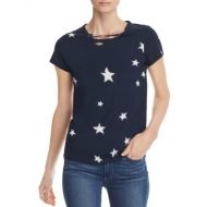 PAM & GELA Distressed Star Print Tee - 100% Exclusive