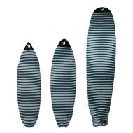 PAMGEA Surfboard Sock Cover (Aqua) - Lightweight Board Bag (Shortboard, Longboard, and Hybrid)