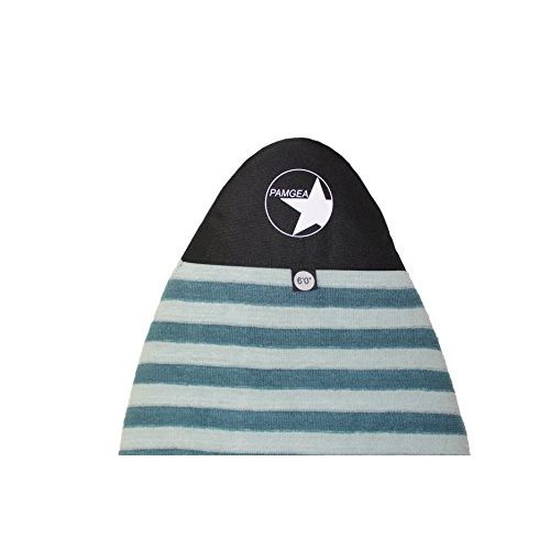  PAMGEA Surfboard Sock Cover (Aqua) - Lightweight Board Bag (Shortboard, Longboard, and Hybrid)