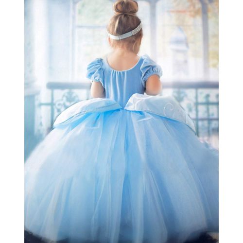  PANDAYAQ Children Princess Dress Up Costume Cosplay Dress for Girls Toddlers Party Birthday Girls Dresses Wonderful Gift