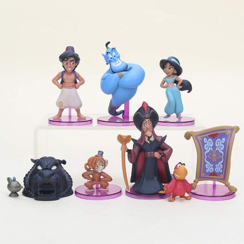  PAPEO Set 9 Toys 1-3 inch Hot PVC Action Figure Toy Small Figures Mini Model Figurine Gifts Christmas Halloween Birthday Gift Collection Collectible Movie for Kids Adults