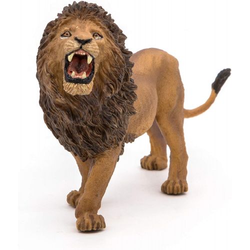 파포 Papo Wild Animal Kingdom Figure, Roaring Lion