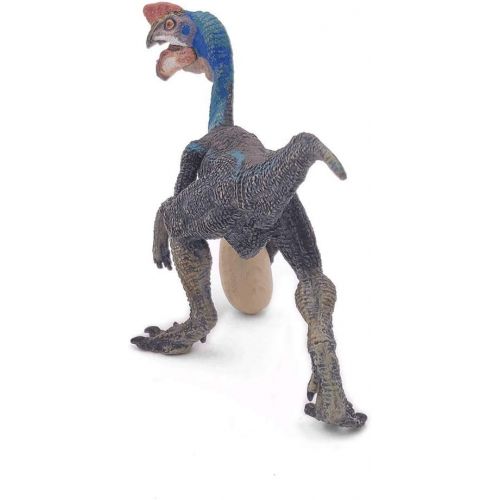 파포 Papo Blue Oviraptor Figure, Multicolor