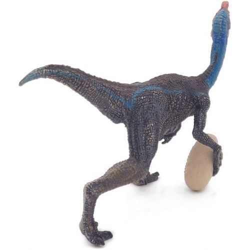 파포 Papo Blue Oviraptor Figure, Multicolor