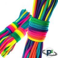 [아마존베스트]PARACORD PLANET Rainbow Dye Cord 101 Feet