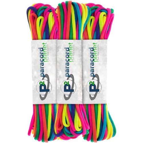  [아마존베스트]PARACORD PLANET Rainbow Dye Cord 101 Feet