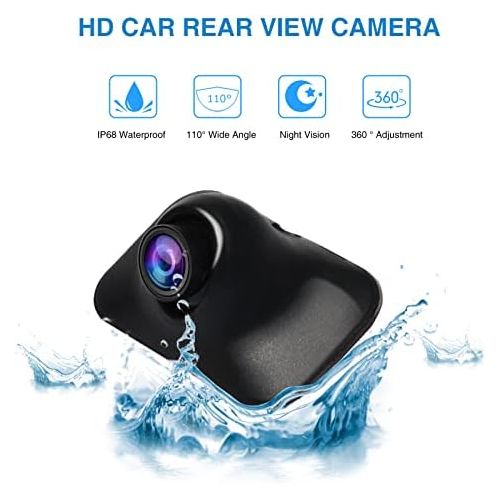  PARKVISION Side camera Sticky Style installation with multiple positions, rear view camera with rotating lens and up down flip image function