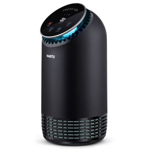  PARTU Air Purifier- The Most Silent Hepa Air Purifiers for Home- Removes 99.97% Smoke, Allergies, Dust, Pollen, Pet Dander, Mold, No Ozone (Available for California)