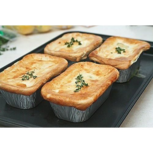  [아마존베스트]Party Bargains Loaf Pans | Heavy Duty Durable Quality Disposable Aluminum 2Lb Bread Tins | Perfect for Bakery, Homemade Cakes, Meatloaf & Food Serving - 8.5 X 4.5 X 2.5 | Pack of 2