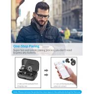 [아마존 핫딜]  [아마존핫딜]PASONOMI Bluetooth Earbuds Wireless Headphones Bluetooth Headset Wireless Earphones IPX7 Waterproof Bluetooth 5.0 Stereo Hi-Fi Sound with 2200mA Charging Case [2019 Version] (Black
