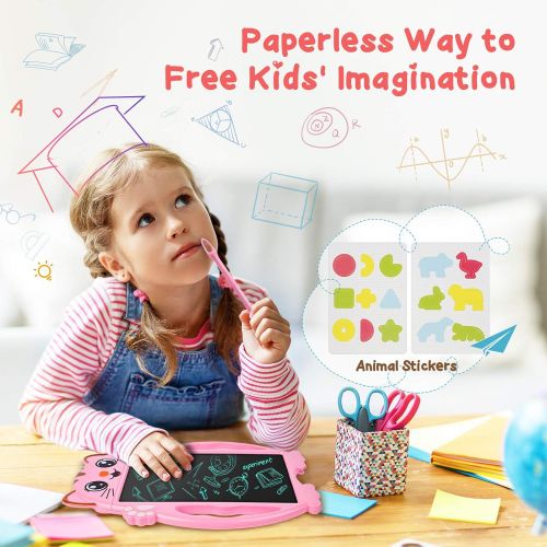  [아마존베스트]PASTACO LCD Writing Tablet, Toys for 2 3 4 5 6 Years Old Girls Boys, LCD Drawing Tablet for Kids, Digital Doodle Board for Little Girls Toddlers, Toys Gifts for Girls Boys Christmas Stocki