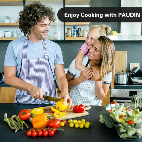  [아마존베스트]Chef’s Knife - PAUDIN Pro Kitchen Knife, 8-Inch Chefs Knife N1 made of German High Carbon Stainless Steel, Ergonomic Handle, Ultra Sharp, The Best Choice for Kitchen & Restaurant