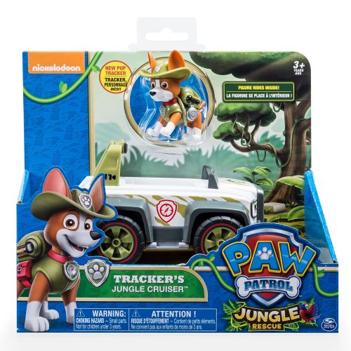  PAW Patrol Paw Patrol, Jungle Rescue, Tracker’s Jungle Cruiser, Vehicle and Figure