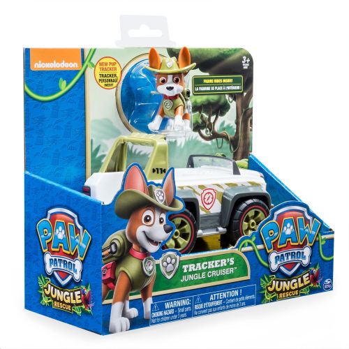  PAW Patrol Paw Patrol, Jungle Rescue, Tracker’s Jungle Cruiser, Vehicle and Figure