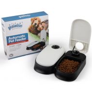 PAWISE Automatic Pet Feeder for Dogs, Cats and Small Animals,Auto Pet Food Dispenser