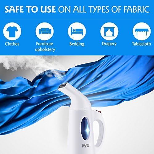  [아마존핫딜][아마존 핫딜] PAX Pax Steamer For Clothes, Travel and Home Handheld Garment Steamer, 60 Seconds Heat-Up, Fabric Steamer With Automatic Shut-off Safety Protection, 140milliliter , White