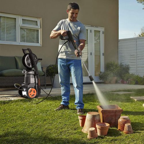  [아마존 핫딜] [아마존핫딜]PAXCESS Electric Pressure Washer 2150 PSI 1.85 GPM High Pressure Power Washer Machine with All-in-One Nozzle, Hose Reel, Detergent Tank Best for Cleaning Car/Vehicle/Floor/Wall/Fur